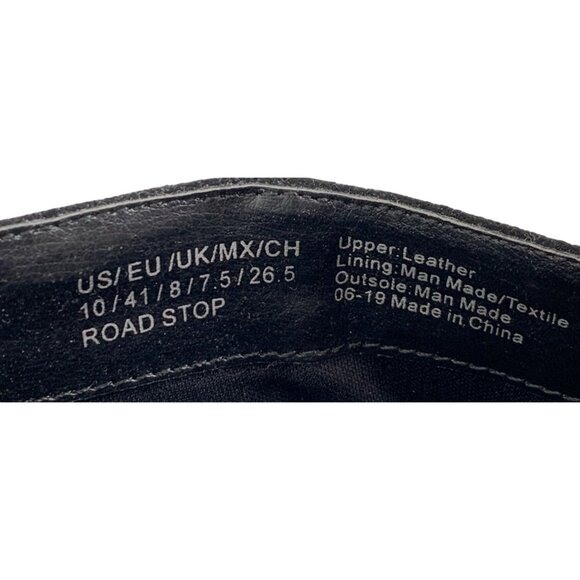 Kenneth Cole Reaction Womens Ankle Boots Size 10 Black Suede Block Heel Zip EUC - Picture 3 of 14